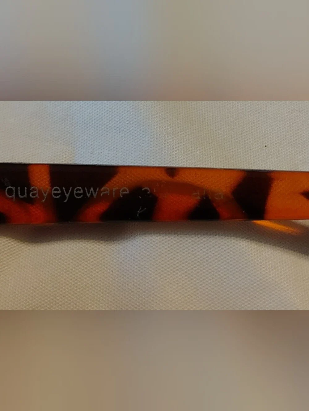 Quay Australia Tortoiseshell Orange & Brown 1366 Lense Cat 3 Sunglasses